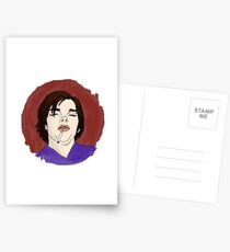 Fran in repose Postcards