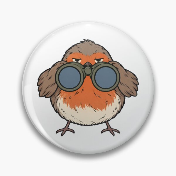Item preview, Deadpan Robin Watching The Humans designed and sold by vatsal28.