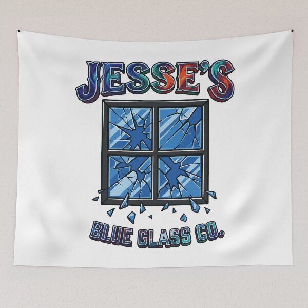 Item preview, Jesse's Blue Glass Co. designed and sold by Trippin-Tito's.