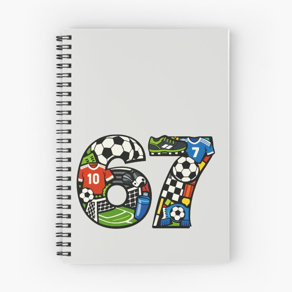 Item preview, six seven meme - 67 football soccer designed and sold by DIGOR shop.