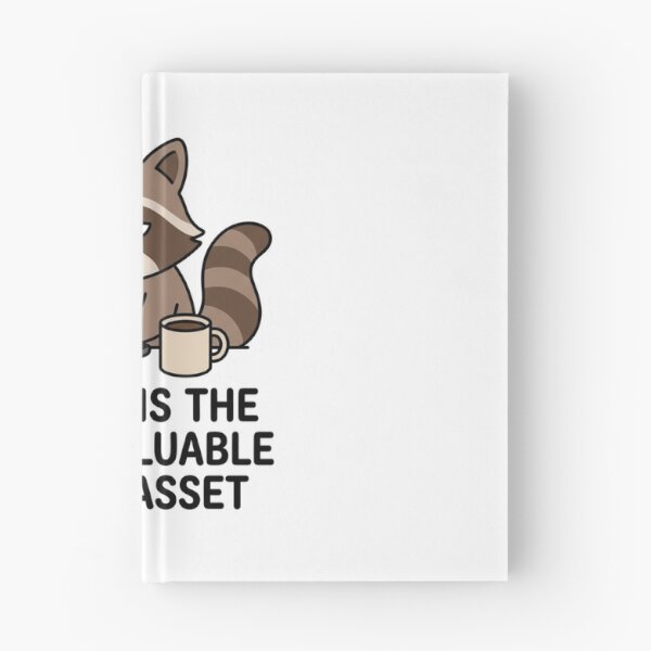 Item preview, Coffee Is The Most Valuable Liquid Asset Funny Accountant Raccoon Finance Humor Quote designed and sold by raedattia.