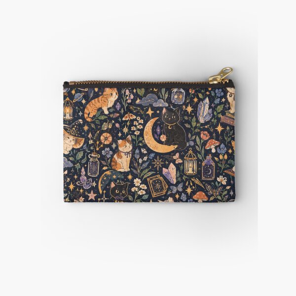 Item preview, Mystic Night Cats Magical Pattern designed and sold by Iampoji.