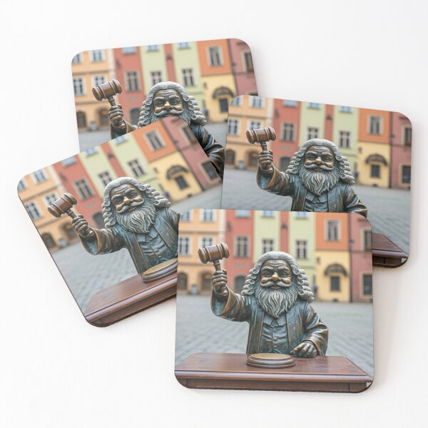 Item preview, Gnome Judge Art Print – Judge Gift, Poland Travel Decor designed and sold by Purrfecta.