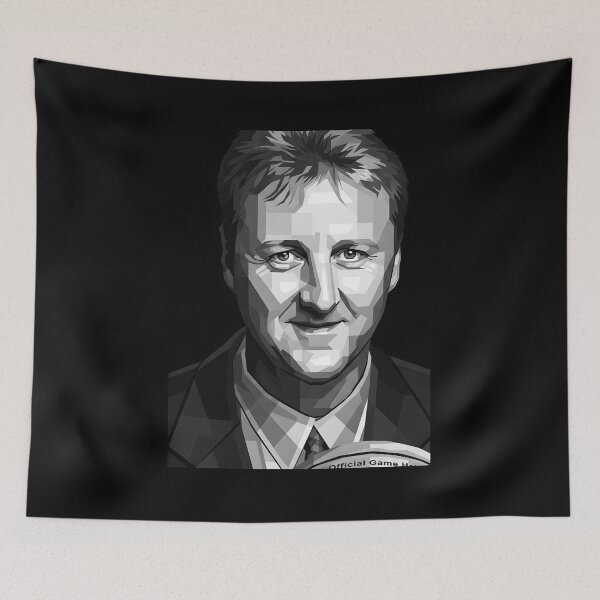 Item preview, Larry Bird Grayscale designed and sold by varkicermanas.