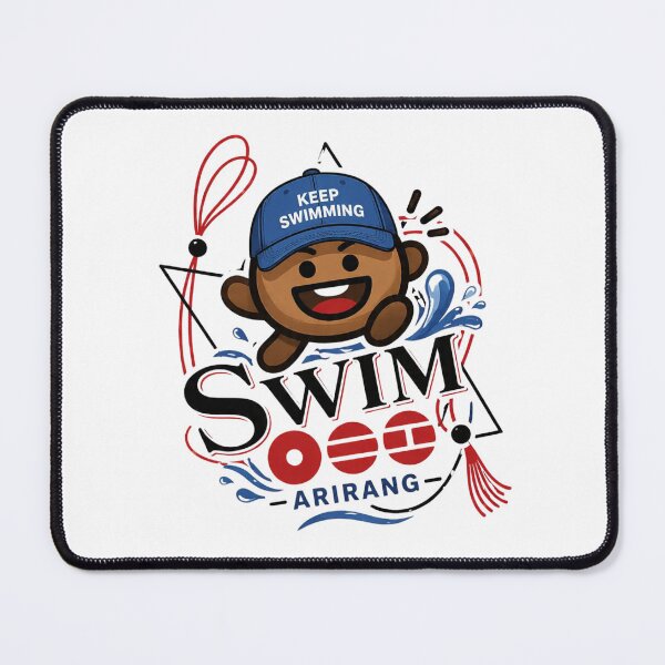Item preview, BT21 SHOOKY ARIRANG – Keep Swimming Fan Art designed and sold by Kimheawon.