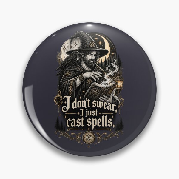 Item preview, Dark Wizard Magic Spell Gothic designed and sold by MONIKA08 DESIGN.