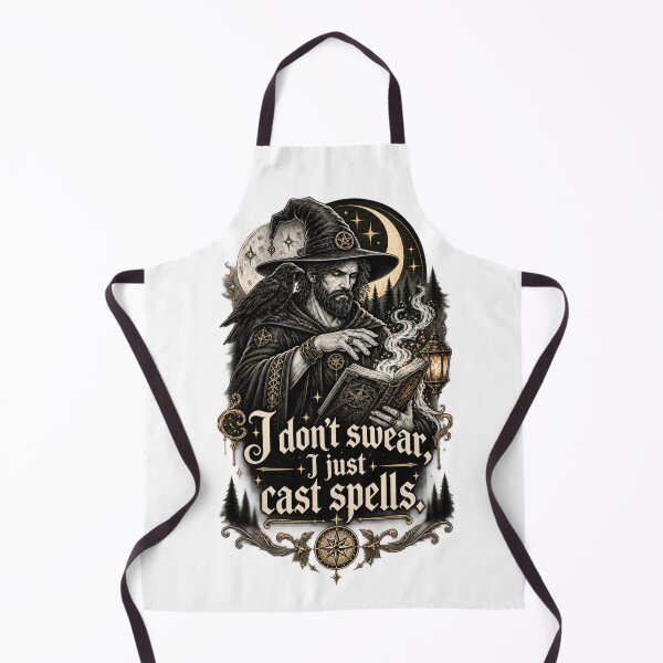 Item preview, Dark Wizard Magic Spell Gothic designed and sold by MONIKA08 DESIGN.