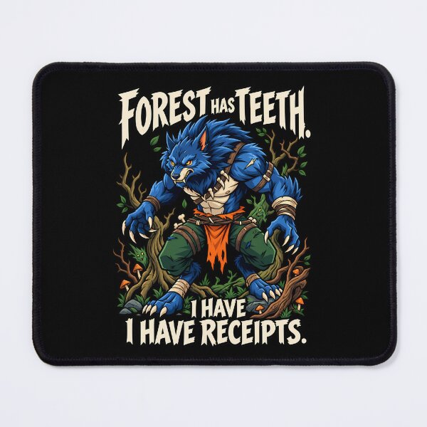 Item preview, Forest Werewolf Warrior With A Terrible Sense Of Humor designed and sold by Tong4130.