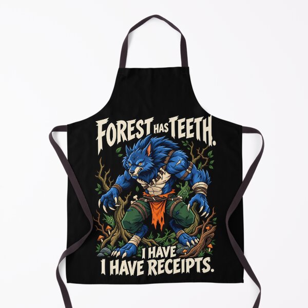 Item preview, Forest Werewolf Warrior With A Terrible Sense Of Humor designed and sold by Tong4130.