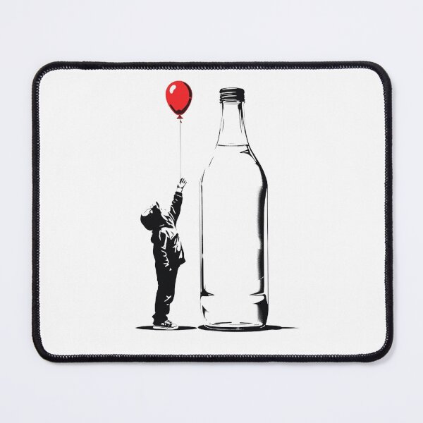 Item preview, The Balloon Thief – Surreal Stencil Art designed and sold by Cavalier-org.
