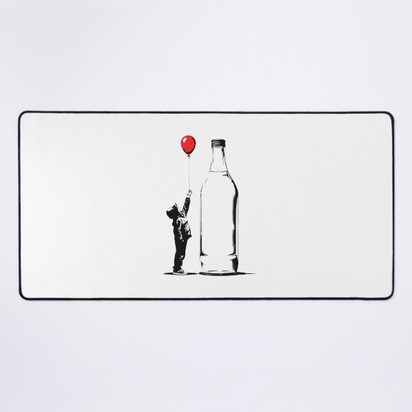 Item preview, The Balloon Thief – Surreal Stencil Art designed and sold by Cavalier-org.