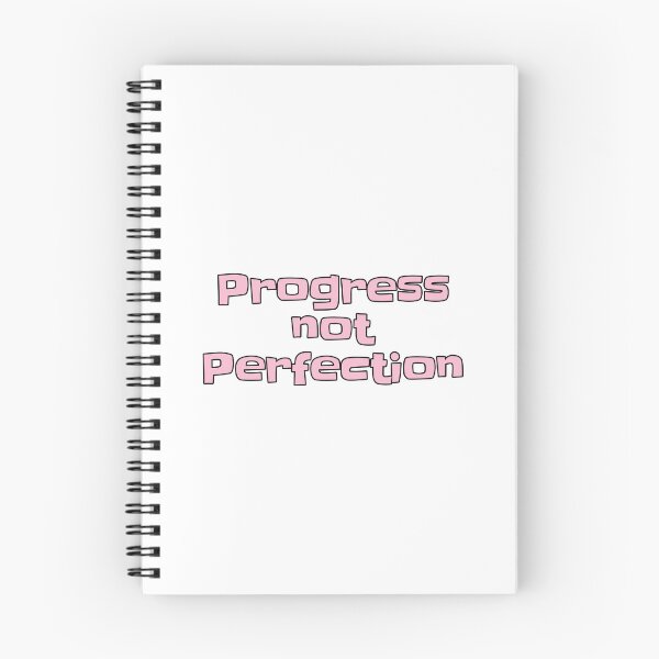 Item preview, Progress Not Perfection designed and sold by PublicArtDesign.