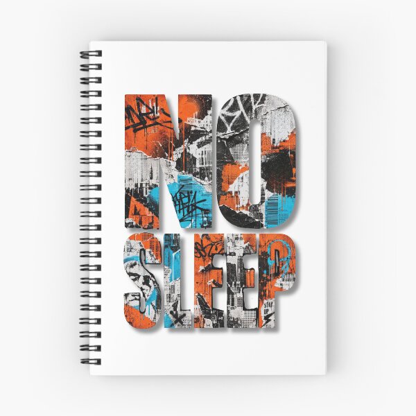 Item preview, NO SLEEP - Typograph Street Art designed and sold by YOFANTZ!.