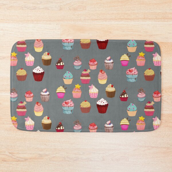 Item preview, Watercolor Cupcake Pattern Sweet Treats Design designed and sold by Anita Ohulo.