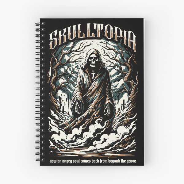 Item preview, Skulltopia Angry Soul Reaper T-Shirt | Beyond The Grave Graphic Tee | Dark Gothic Horror Shirt designed and sold by vec4u.