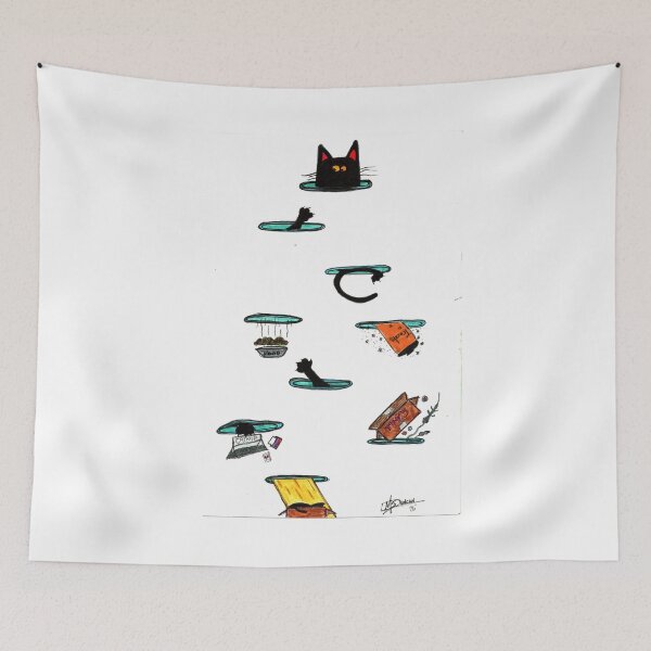Item preview, Black Cat Portal designed and sold by Youknowmeasmax.