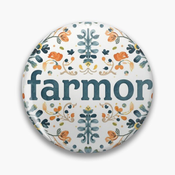 Item preview, Farmor Scandinavian Folk Art Floral Design designed and sold by Designbynorase.