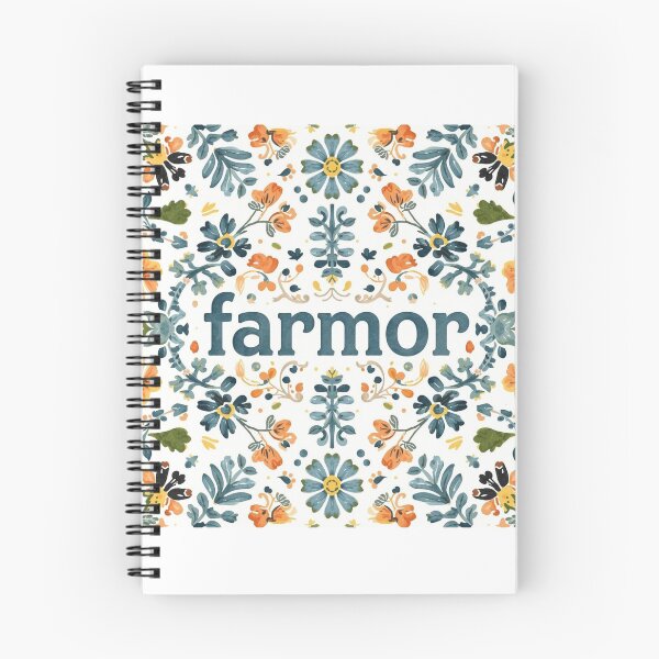 Item preview, Farmor Scandinavian Folk Art Floral Design designed and sold by Designbynorase.