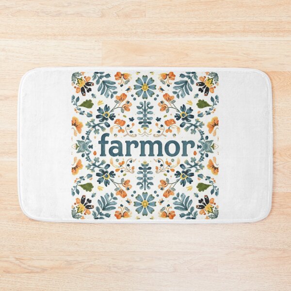 Item preview, Farmor Scandinavian Folk Art Floral Design designed and sold by Designbynorase.