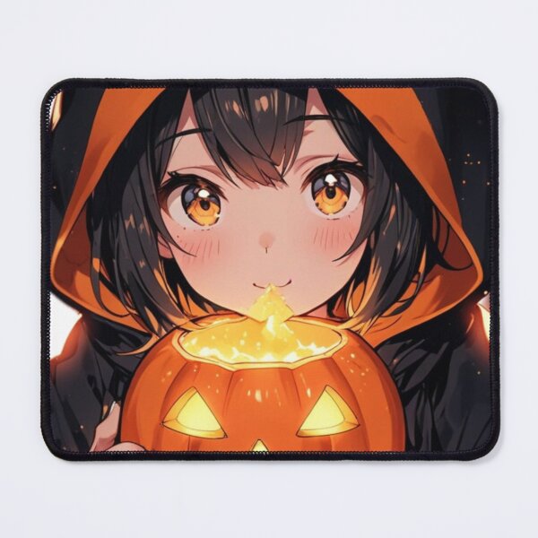 Item preview, Cute Chibi Pumpkin Girl Halloween designed and sold by AnimDream .
