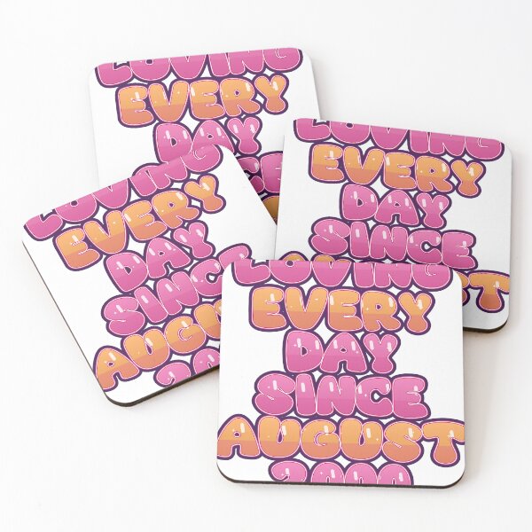Item preview, LOVING EVERY DAY SINCE AUGUST 2000 designed and sold by TheIconSmith.