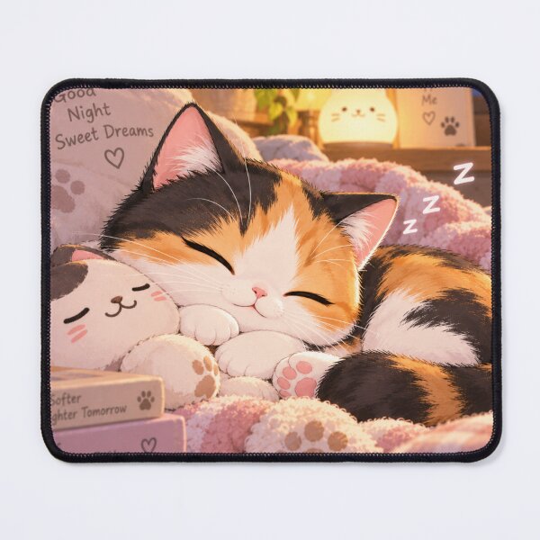 Item preview, Kitten & Sleeping designed and sold by BlackDotBunny.