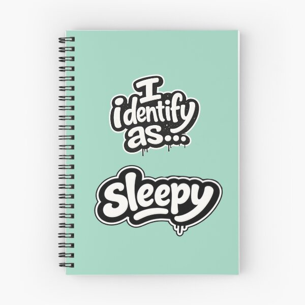 Item preview, I identify as sleepy designed and sold by ClanRaeDesign.