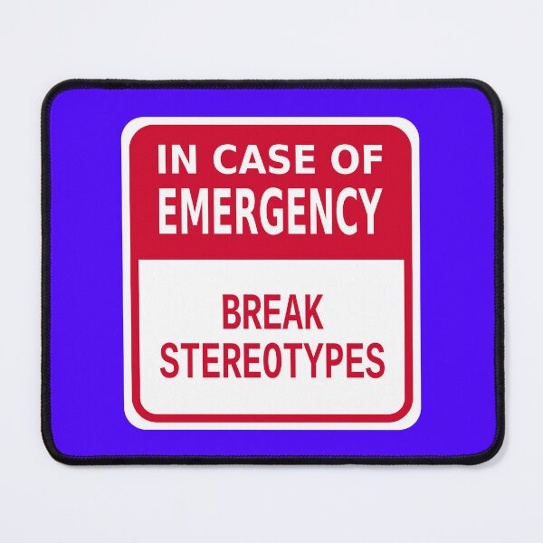 Item preview, In Case of Emergency Break Stereotypes designed and sold by Karate Octopus.