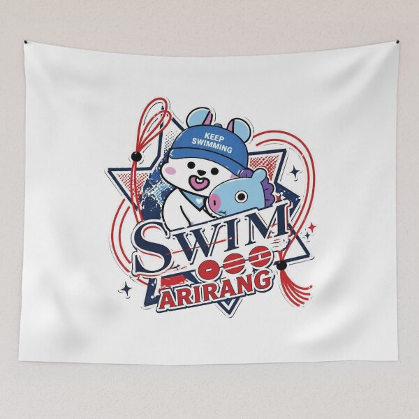 Item preview, BT21 MANG ARIRANG – Keep Swimming Fan Art designed and sold by Kimheawon.