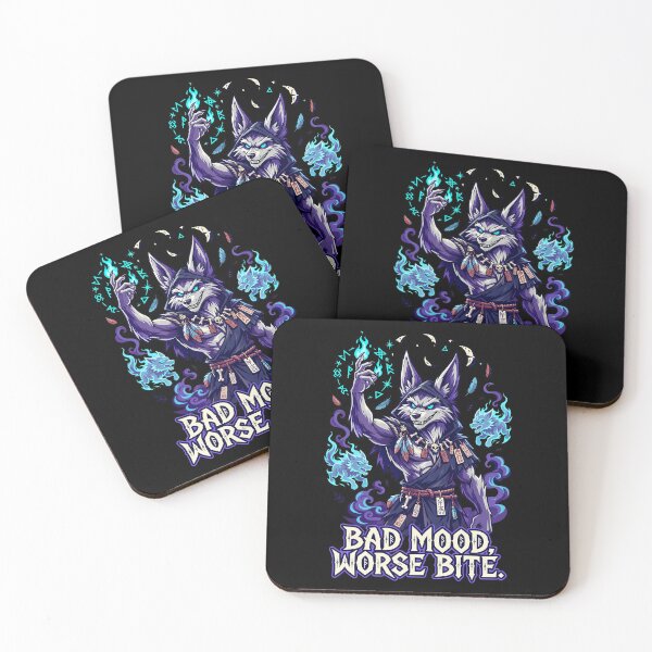 Item preview, Cursed Wolf Shaman Summoning Spirits With Zero Patience designed and sold by Tong4130.