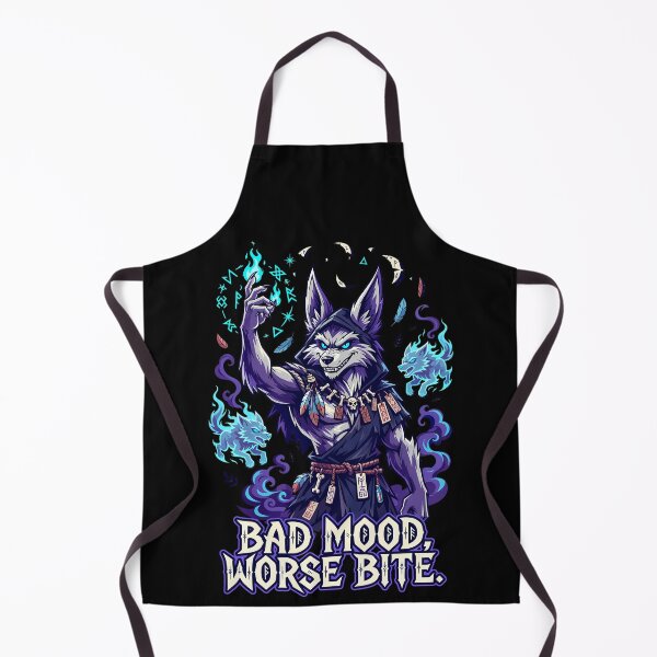 Item preview, Cursed Wolf Shaman Summoning Spirits With Zero Patience designed and sold by Tong4130.