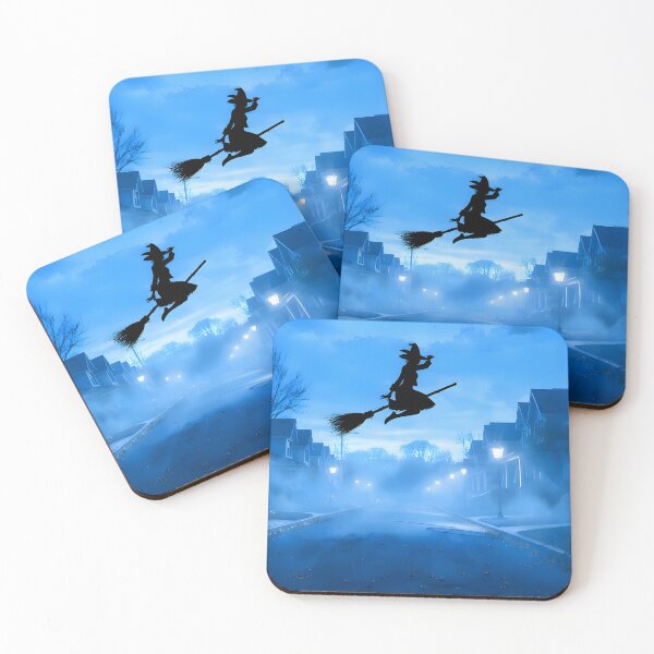 Item preview, Midnight Flight: Witch Over Halloween Street designed and sold by Daniela`s shop.