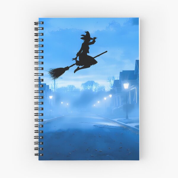 Item preview, Midnight Flight: Witch Over Halloween Street designed and sold by Daniela`s shop.
