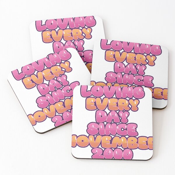 Item preview, LOVING EVERY DAY SINCE NOVEMBER 2000 designed and sold by TheIconSmith.