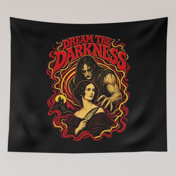 Item preview, Mary Shelley and Frankenstein Dream the Darkness designed and sold by Fenay Designs.