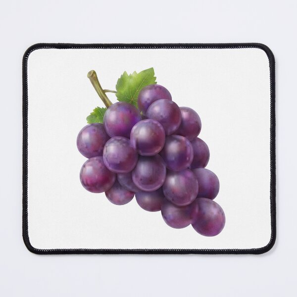 Item preview, Fresh Purple Grapes Fruit Art - Juicy Fruit Lover Gift designed and sold by Sharif Islam.