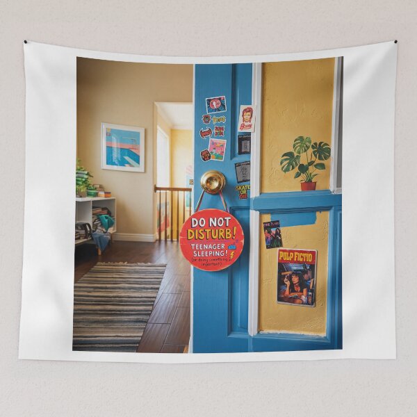 Item preview, Teenagers Do Not Disturb Sign designed and sold by Home Decor Art.