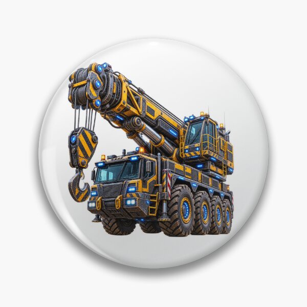 Item preview, Steel Mobile Crane – Cybernetic Heavy Lifting Machine designed and sold by SteelCoat Studio.