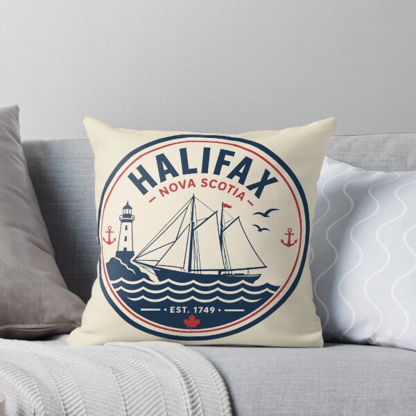 Item preview, Halifax Nova Scotia badge  designed and sold by Travelpeak.