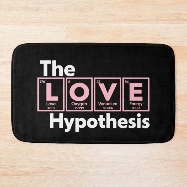 Item preview, The Love Hypothesis designed and sold by Cross-Hatch.