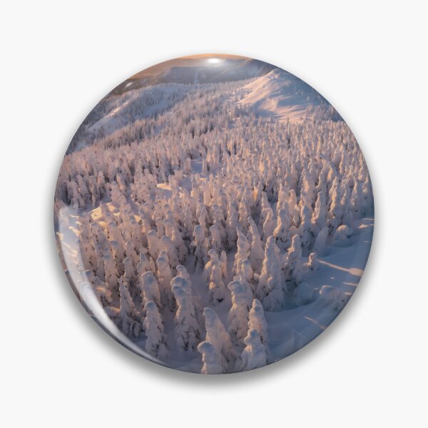 Item preview, Zao Snow Monsters Winter Landscape Photography designed and sold by conohitoAI-ArtGallery.
