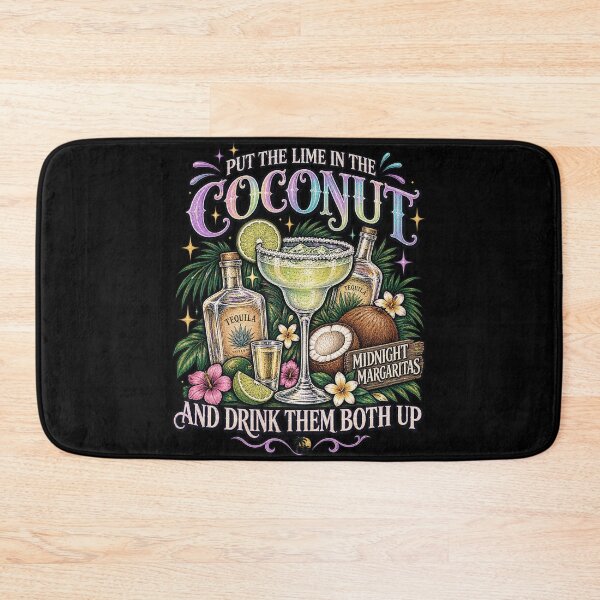 Item preview, Put The Lime in The Coconut Retro Margaritas Celestial Beach designed and sold by GiftsProShop.