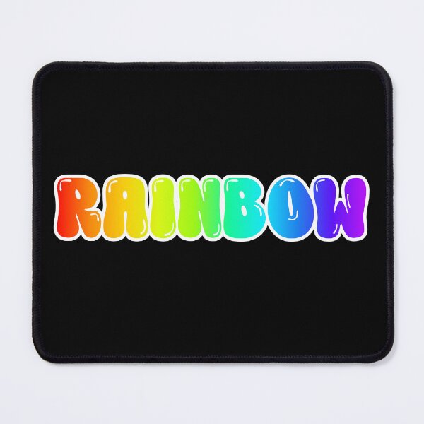 Item preview, Rainbow Colorful Bubble Letter Typography Design designed and sold by Detroja Typography.