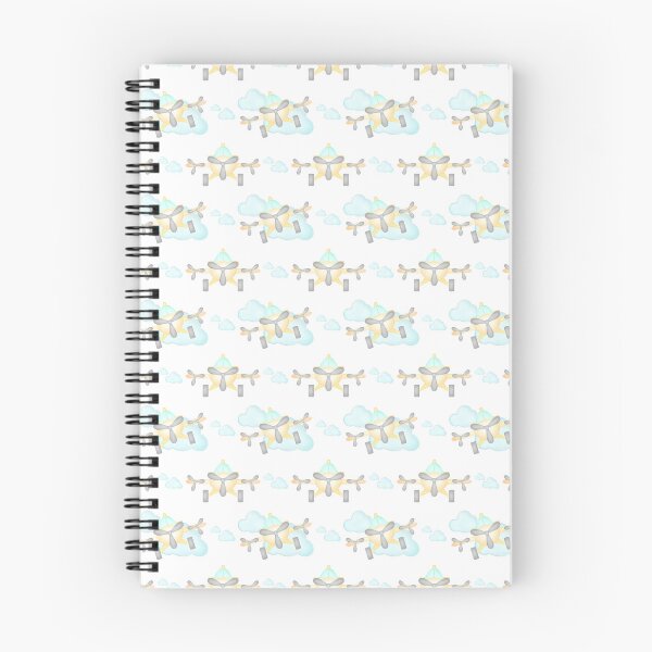 Item preview, Little Pilot Yellow Airplanes Seamless Kids Pattern designed and sold by PatternUnique.