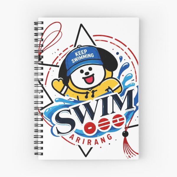 Item preview, BT21 CHIMMY ARIRANG – Keep Swimming Fan Art designed and sold by Kimheawon.