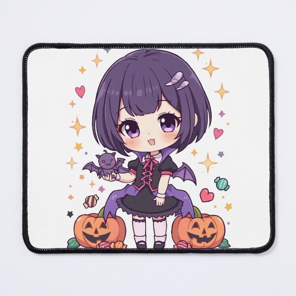 Item preview, Cute Vampire Girl – Kawaii Halloween Magic designed and sold by Cavalier-org.