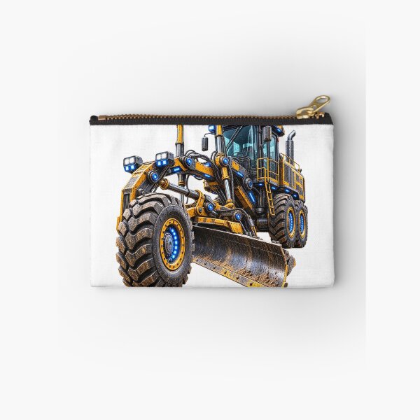 Item preview, Steel Motor Grader – Cybernetic Road Construction Machine designed and sold by SteelCoat Studio.