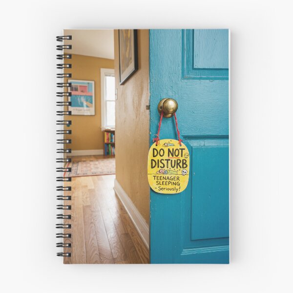 Item preview, Teenagers Do Not Disturb Sign designed and sold by Home Decor Art.