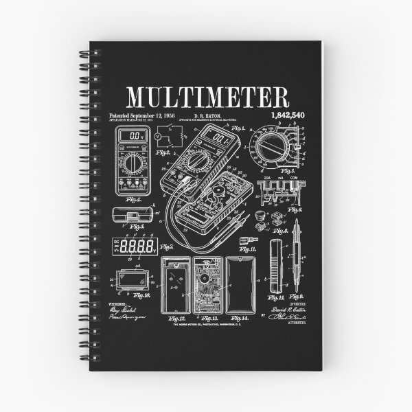 Item preview, Electrician Electrical Worker Multimeter Tool Vintage Patent designed and sold by GrandeDuc.