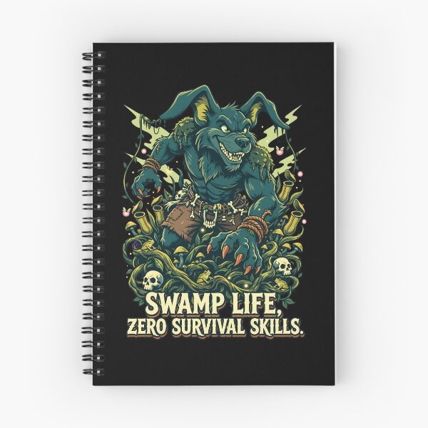 Item preview, Swamp Demon Hound Living His Worst Possible Life designed and sold by Tong4130.